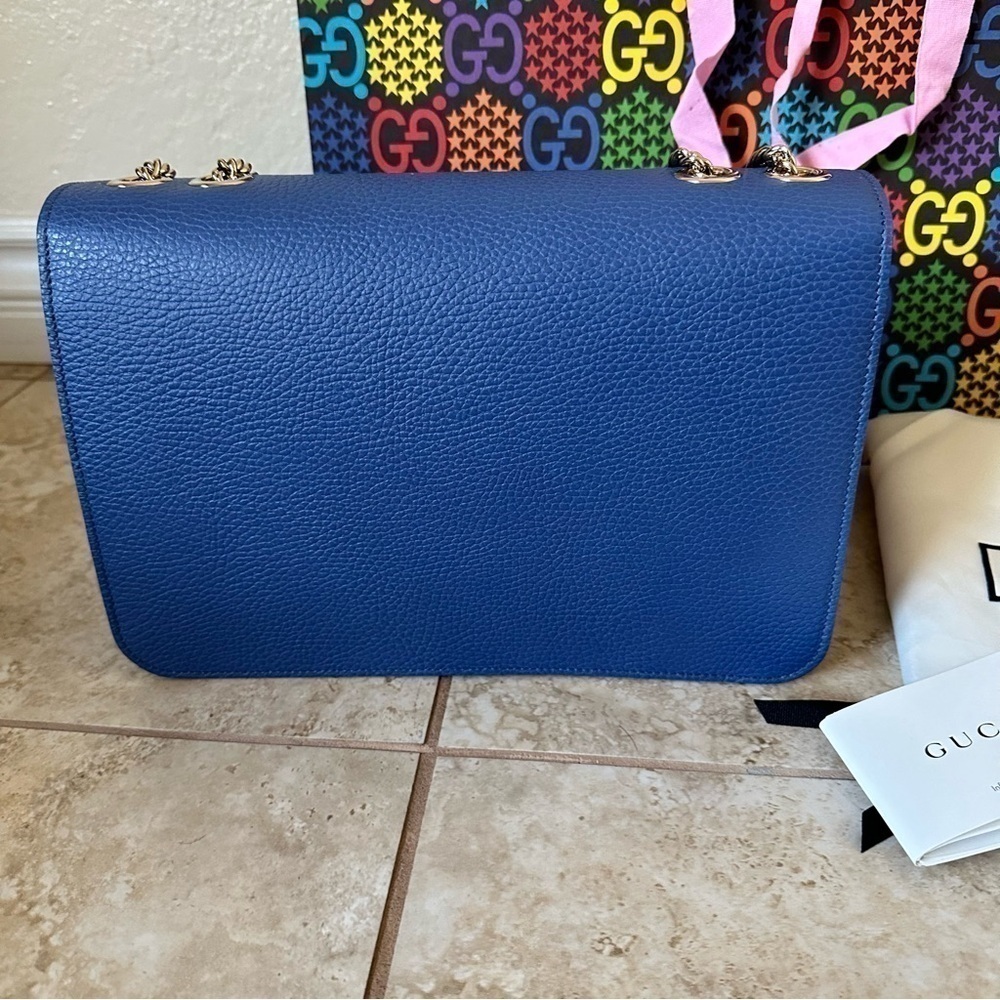 NEW authentic GUCCI Medium Dollar Interlocking G … - image 12